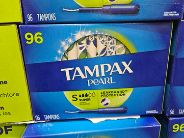 Image of Tampax Pearl Super Absorbency 96-Pack - 1 x 954 Grams